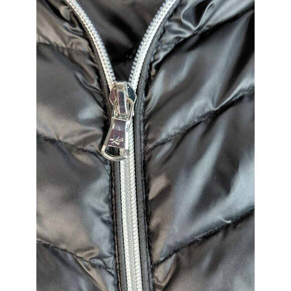 Kenneth Cole Reaction Women's Black Puffer Jacket XXL With Zip Pockets & Quilted - Picture 8 of 11